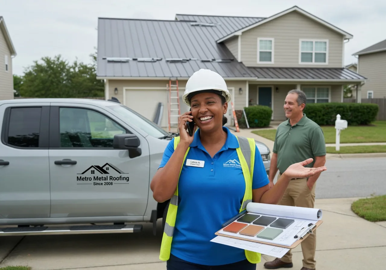 Storm Damage Metal Roof Repair in Edmonson, TX